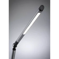 Lámpara de mesa LED FlexBar de Paulmann, plateada, 36 cm, CCT