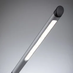 Lámpara de mesa LED FlexBar de Paulmann, plateada, 36 cm, CCT