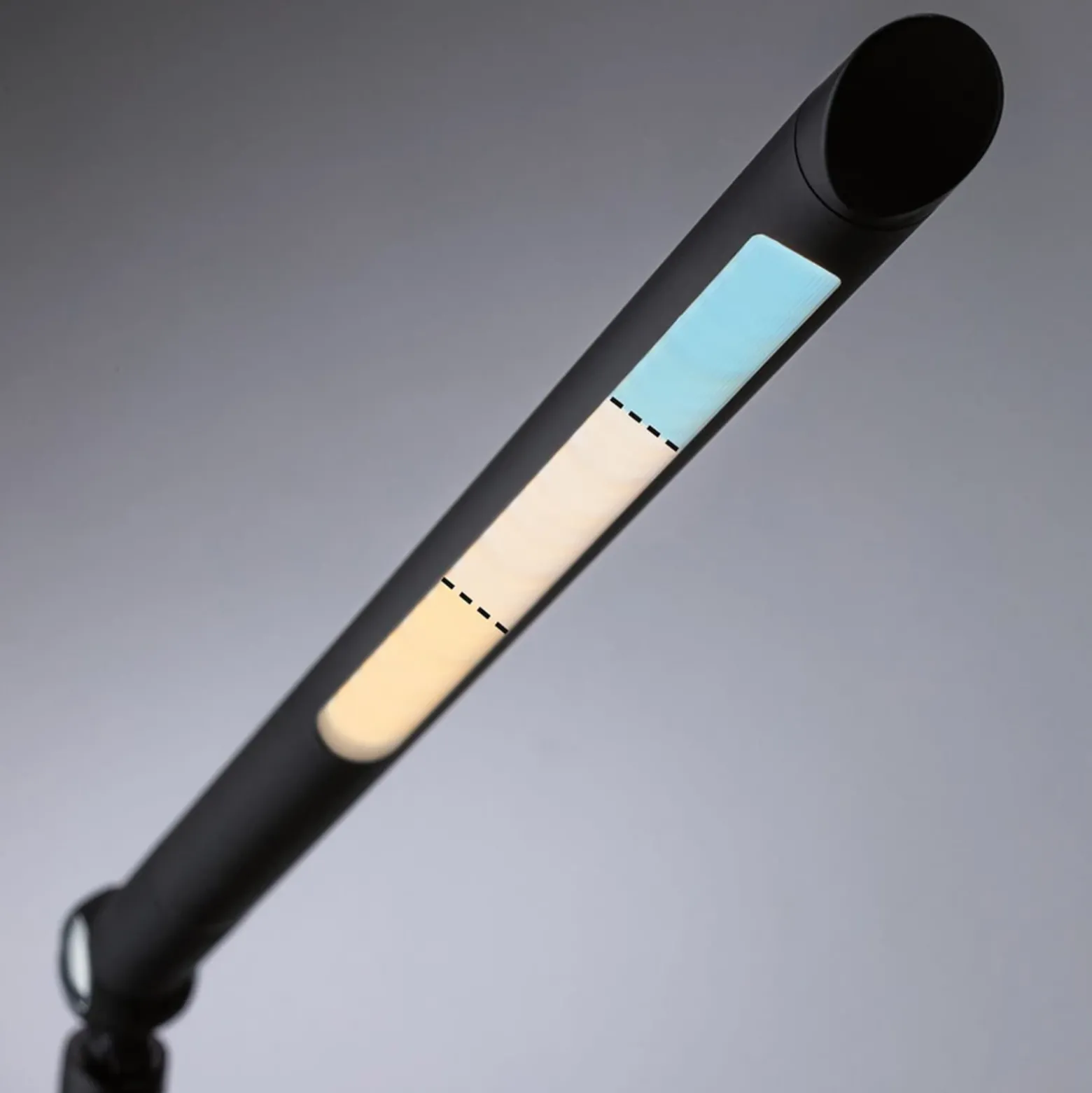 Lámpara de mesa LED FlexBar de Paulmann, negra, 36 cm, CCT