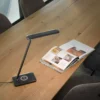 Lámpara de mesa LED Florentina, negro