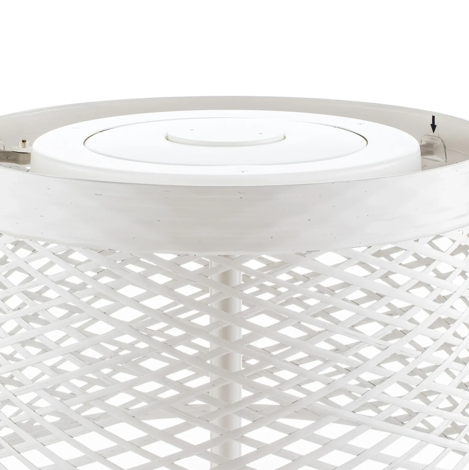Lámpara de mesa LED Foscarini Twiggy Grid XL, color gris-beige