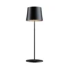 Lámpara de mesa LED Gilo de Paulmann, negra, plástico, IP44