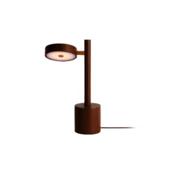 Lámpara de mesa LED GOOD & MOJO Okinawa, marrón, 35 cm, madera