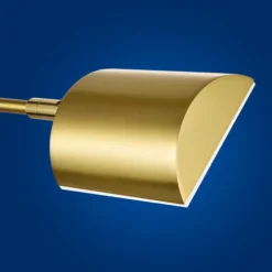 Lámpara de mesa LED Graz, latón
