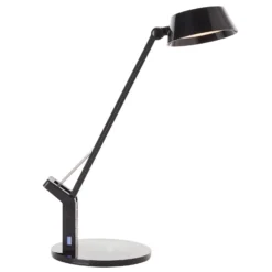 Lámpara de mesa LED Kaila, negro
