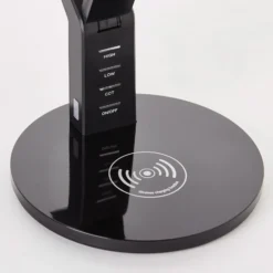 Lámpara de mesa LED Kaila, negro