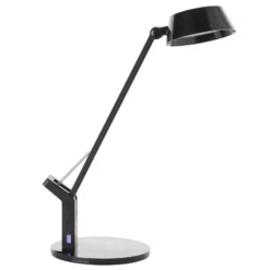 Lámpara de mesa LED Kaila, negro