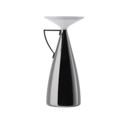 lámpara de mesa LED Kartell Camomille, gris oscuro, atenuable.