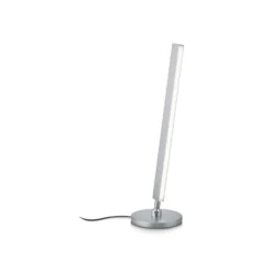 Lámpara de mesa LED Kosma, níquel mate, CCT, control gestual