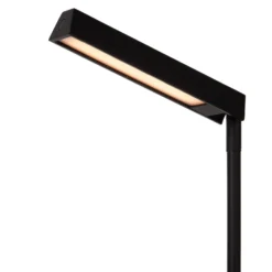 Lámpara de mesa LED Lavale, negra, atenuable, altura 42 cm