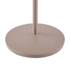 lámpara de mesa LED Lindby Esali, beige, metal, IP65