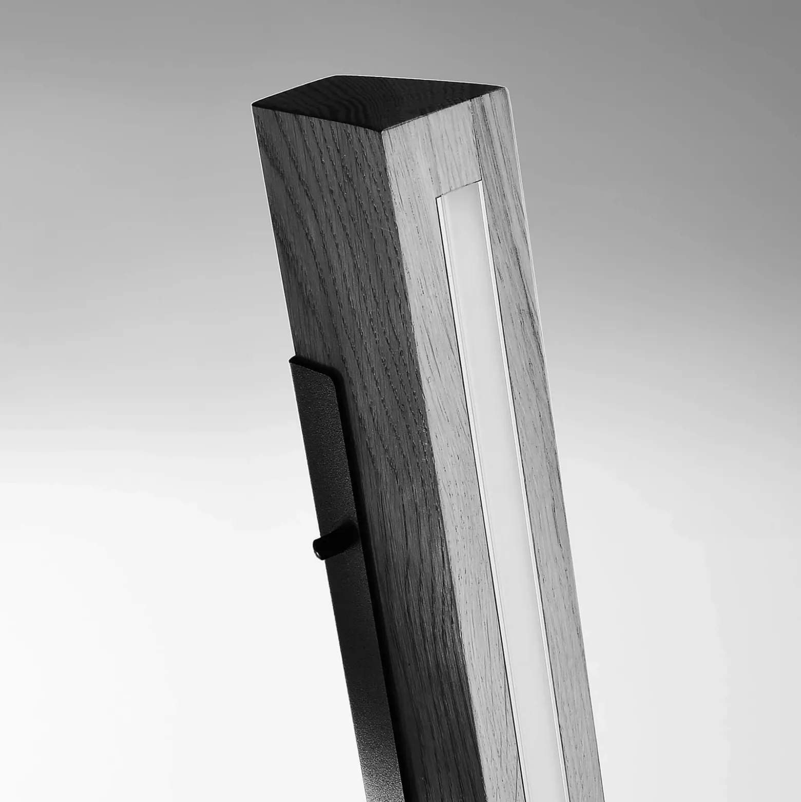 Lámpara de mesa LED Madera, roble, atenuable