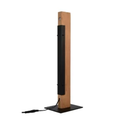 Lámpara de mesa LED Madera, roble, atenuable