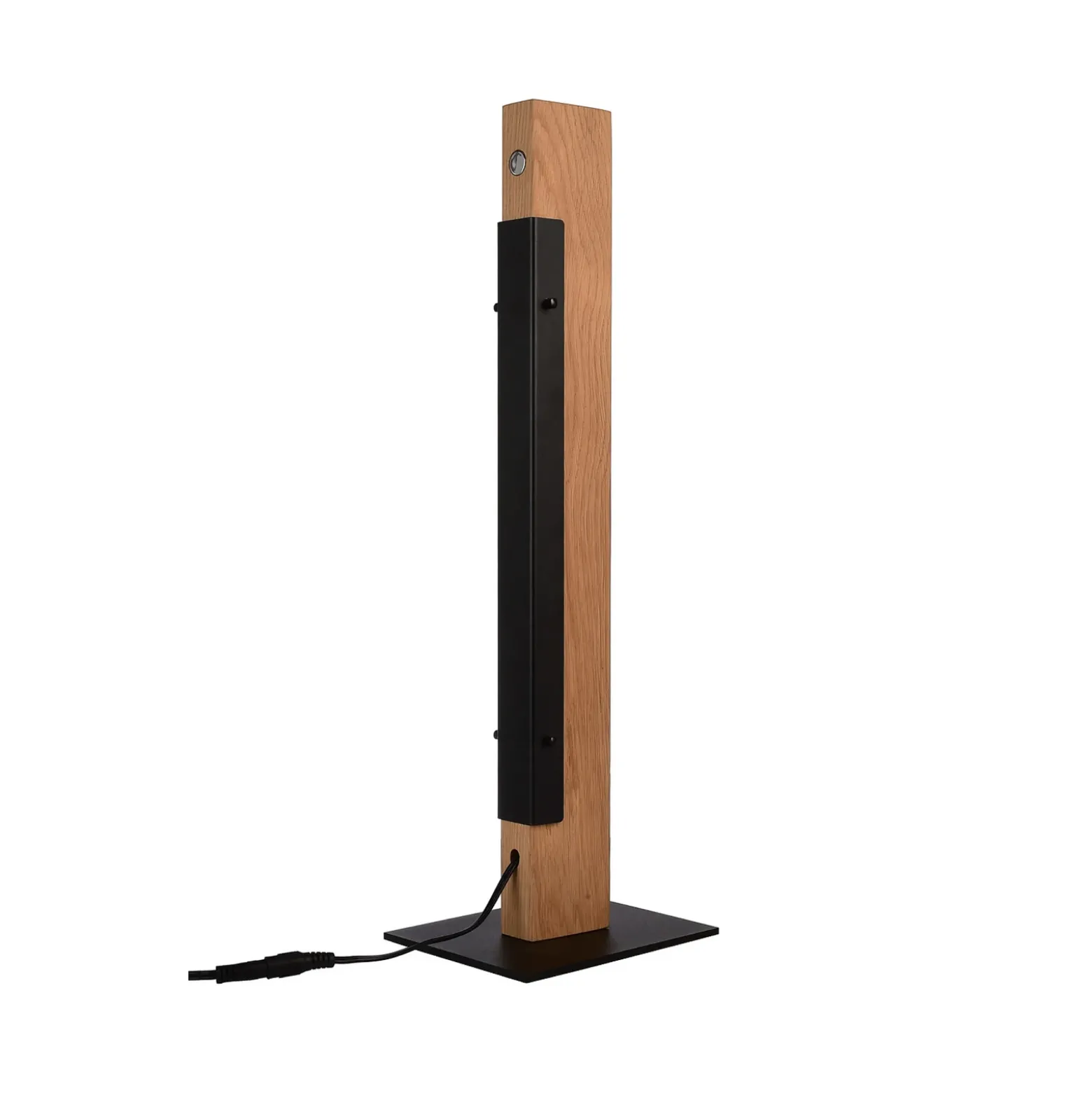 Lámpara de mesa LED Madera, roble, atenuable