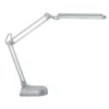 Lámpara de mesa LED MAULatlantic, plateada, altura 41 cm, base