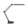 Lámpara de mesa LED MAULatlantic, negro, altura 41 cm, pie