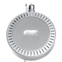 Lámpara de mesa LED MAULgrace, color plata, 37 cm, atenuable, CCT