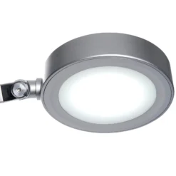Lámpara de mesa LED MAULgrace, color plata, 37 cm, atenuable, CCT