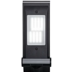 Lámpara de mesa LED MAULoptimus, plateada, pie, CCT atenuable
