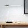 Lámpara de mesa LED MAULrubia, color plata, atenuable, CCT