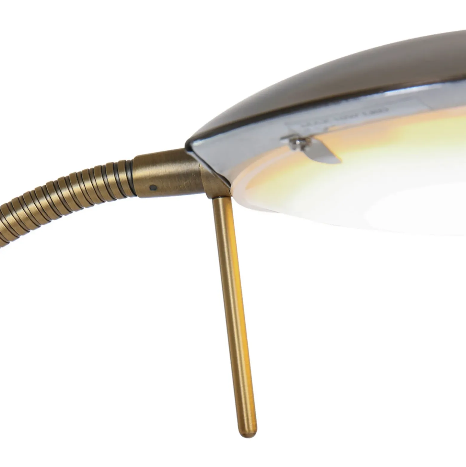 Lámpara de mesa LED Mexlite bronce
