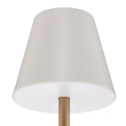 Lámpara de mesa LED Newgarden Lola Slim con batería, latón