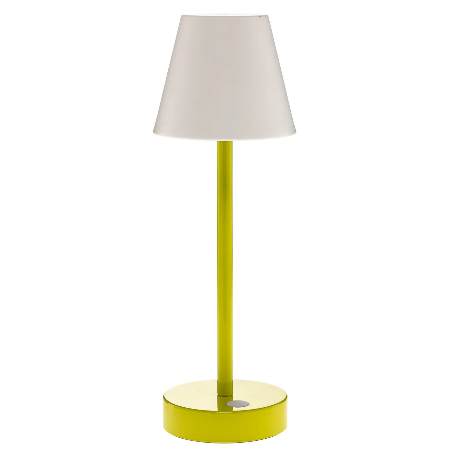 Lámpara de mesa LED Newgarden Lola Slim con batería, color lima