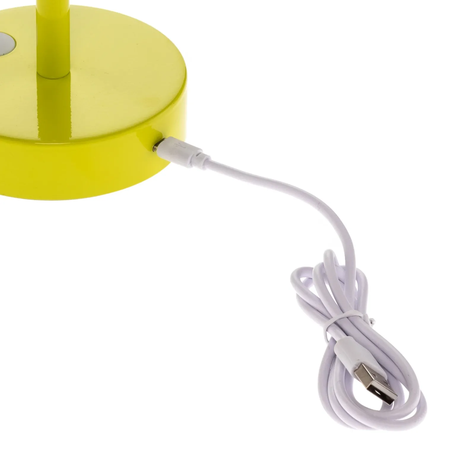 Lámpara de mesa LED Newgarden Lola Slim con batería, color lima