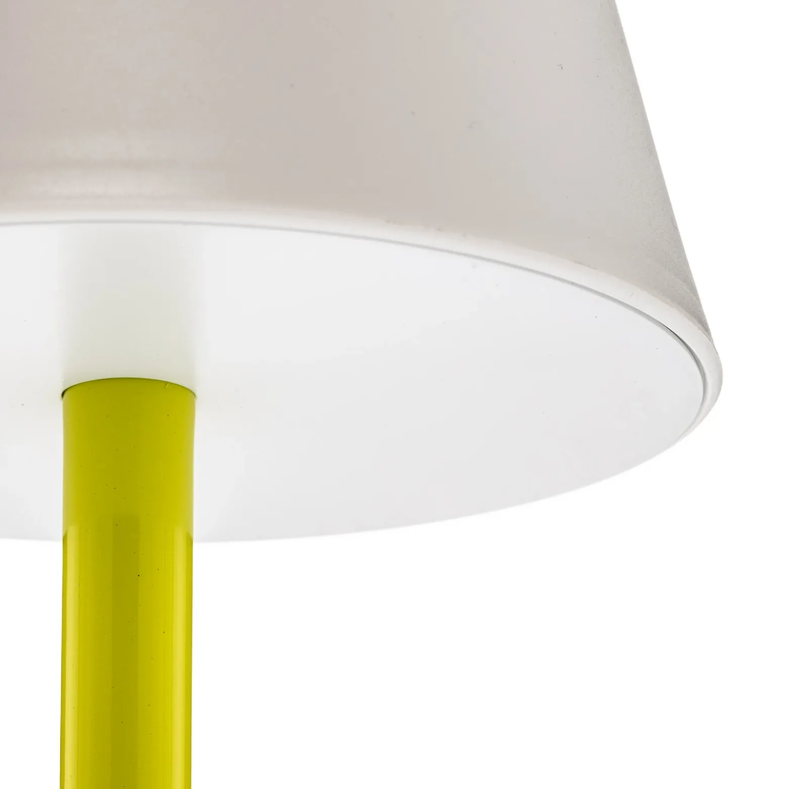 Lámpara de mesa LED Newgarden Lola Slim con batería, color lima