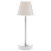 Lámpara de mesa LED Newgarden Lola Slim con batería, blanca