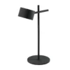 Lámpara de mesa LED OSRAM Decor Kyoto, aluminio, negra, atenuable