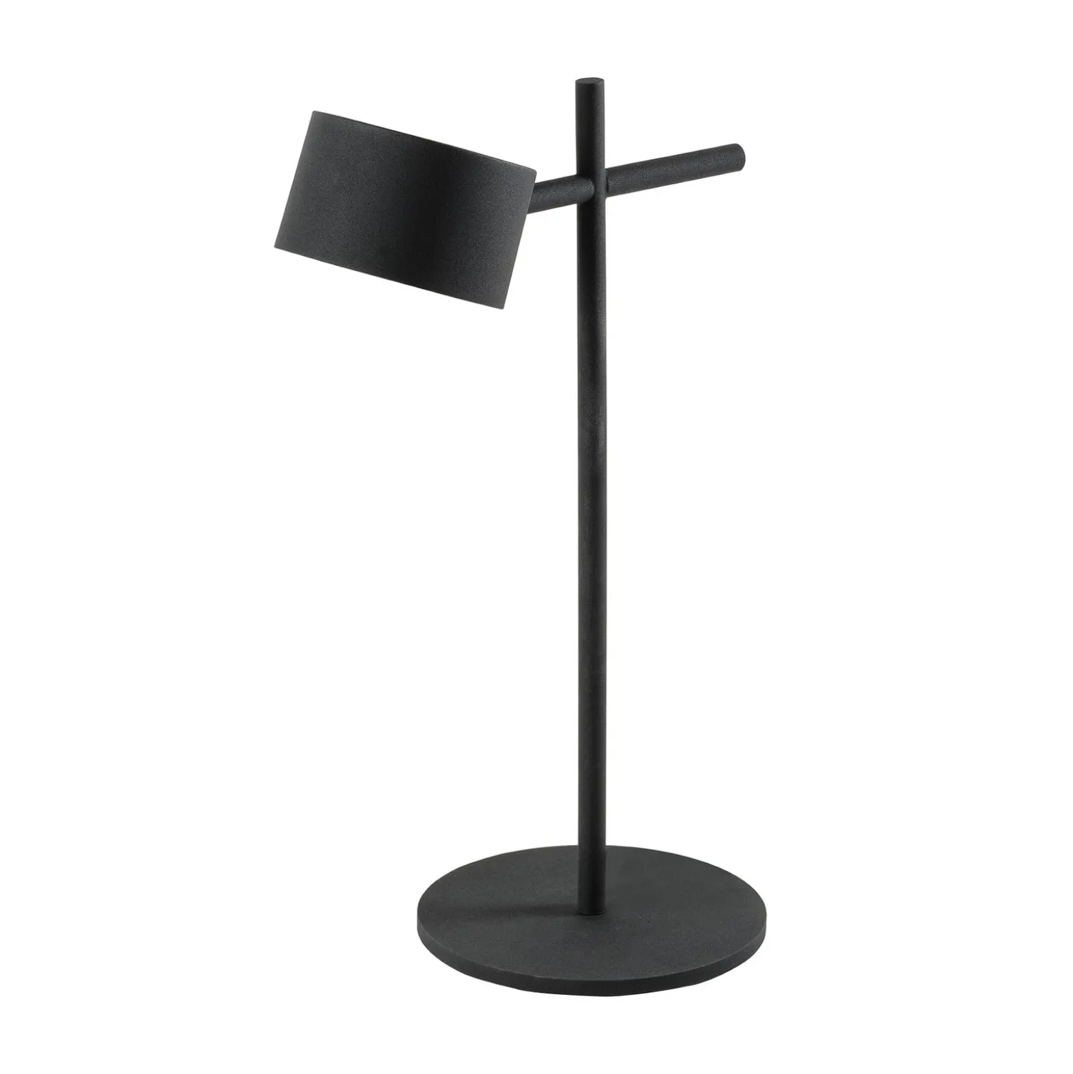 Lámpara de mesa LED OSRAM Decor Kyoto, aluminio, negra, atenuable