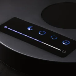lámpara de mesa LED Paulmann Numis con función de carga, color negro
