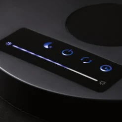 lámpara de mesa LED Paulmann Numis, negra, atenuable, CCT