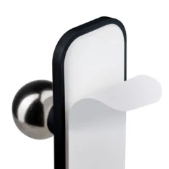 lámpara de mesa LED Paulmann Varia, negra, 37 cm, atenuable CCT