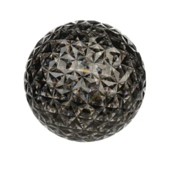 Lámpara de mesa LED Planet, atenuador, ahumado