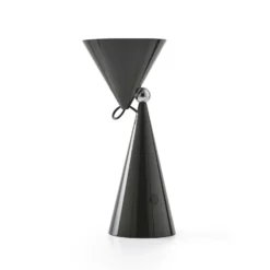 Lámpara de mesa LED Pose de Tom Dixon, antracita, altura 25 cm