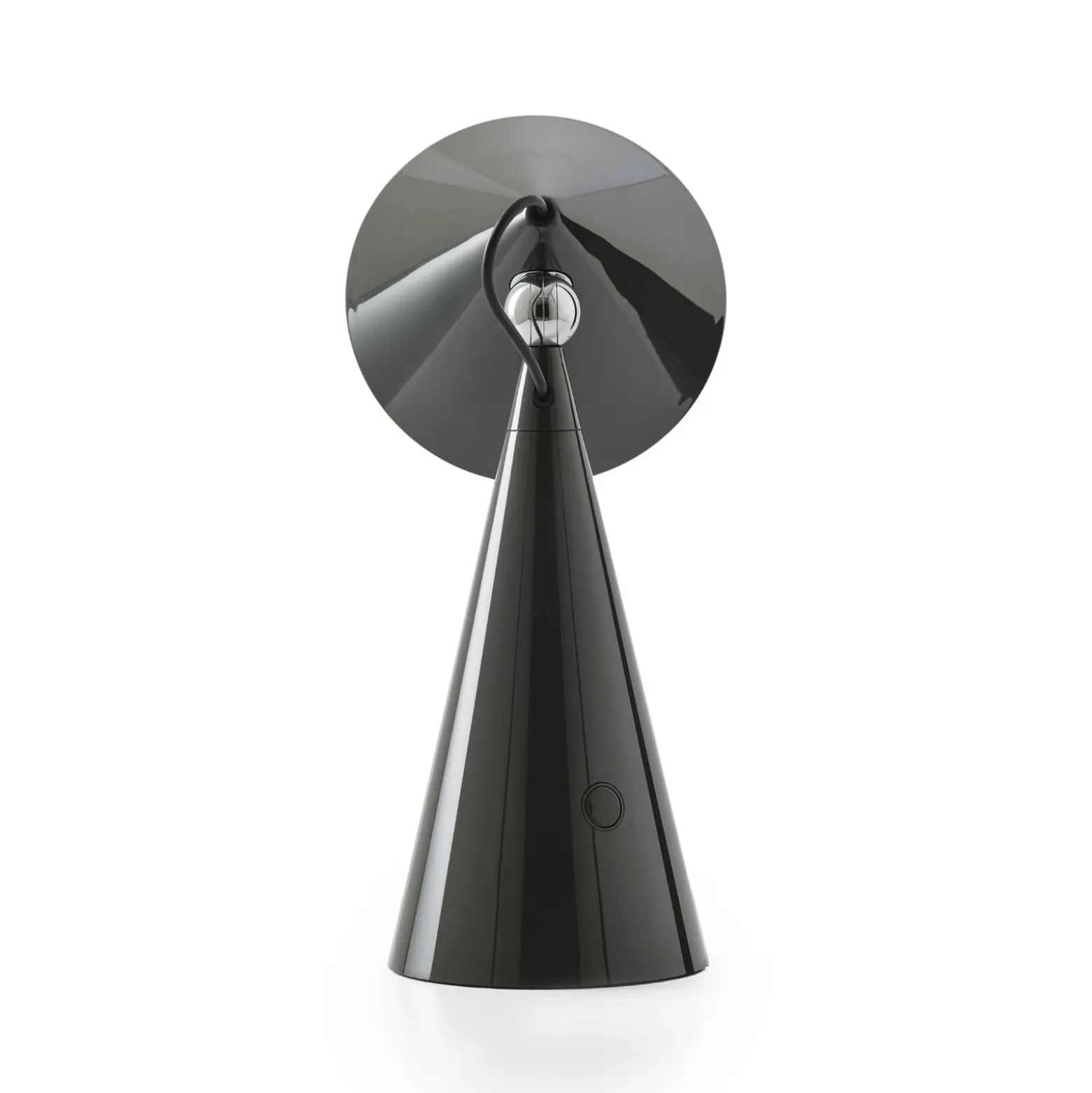 Lámpara de mesa LED Pose de Tom Dixon, antracita, altura 25 cm