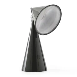 Lámpara de mesa LED Pose de Tom Dixon, antracita, altura 25 cm
