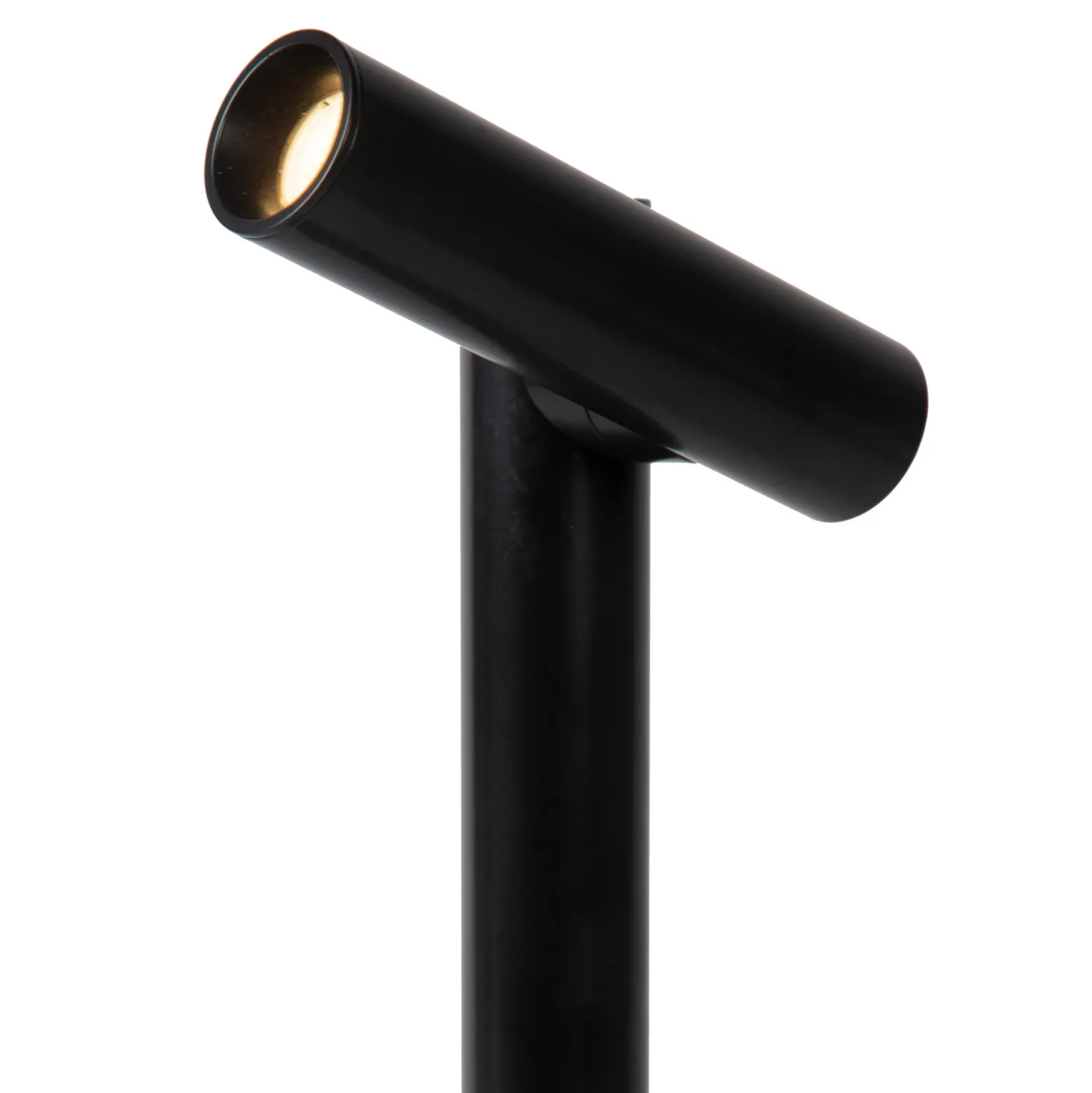 Lámpara de mesa LED recargable Antrim, negra, 1 luz, IP54, atenuable