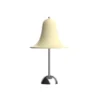 Lámpara de mesa LED recargable VERPAN Pantop, blanco crema, altura 30 cm