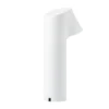lámpara de mesa LED recargable LOOM DESIGN Willow, blanca, aluminio, IP54