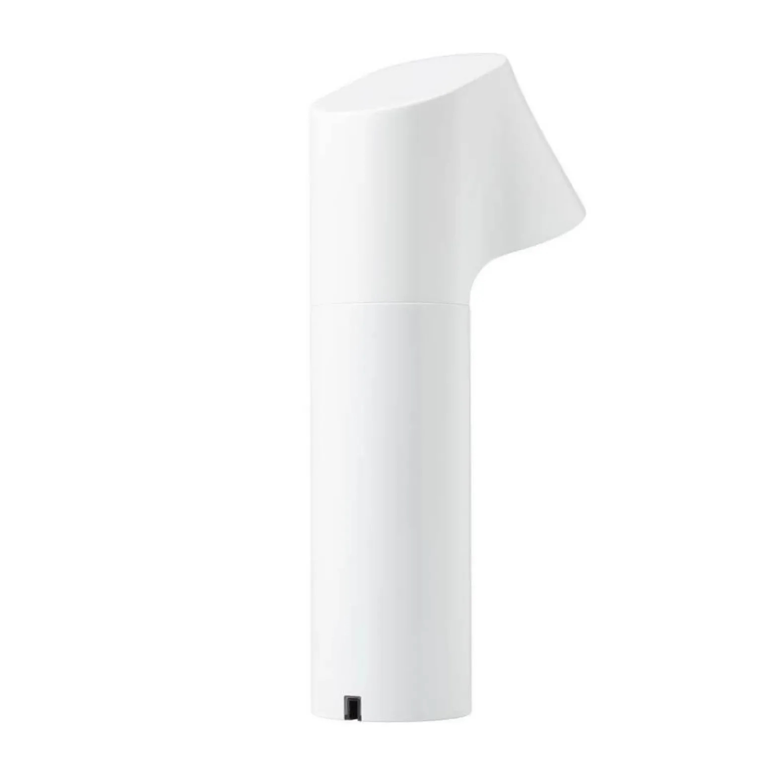 lámpara de mesa LED recargable LOOM DESIGN Willow, blanca, aluminio, IP54