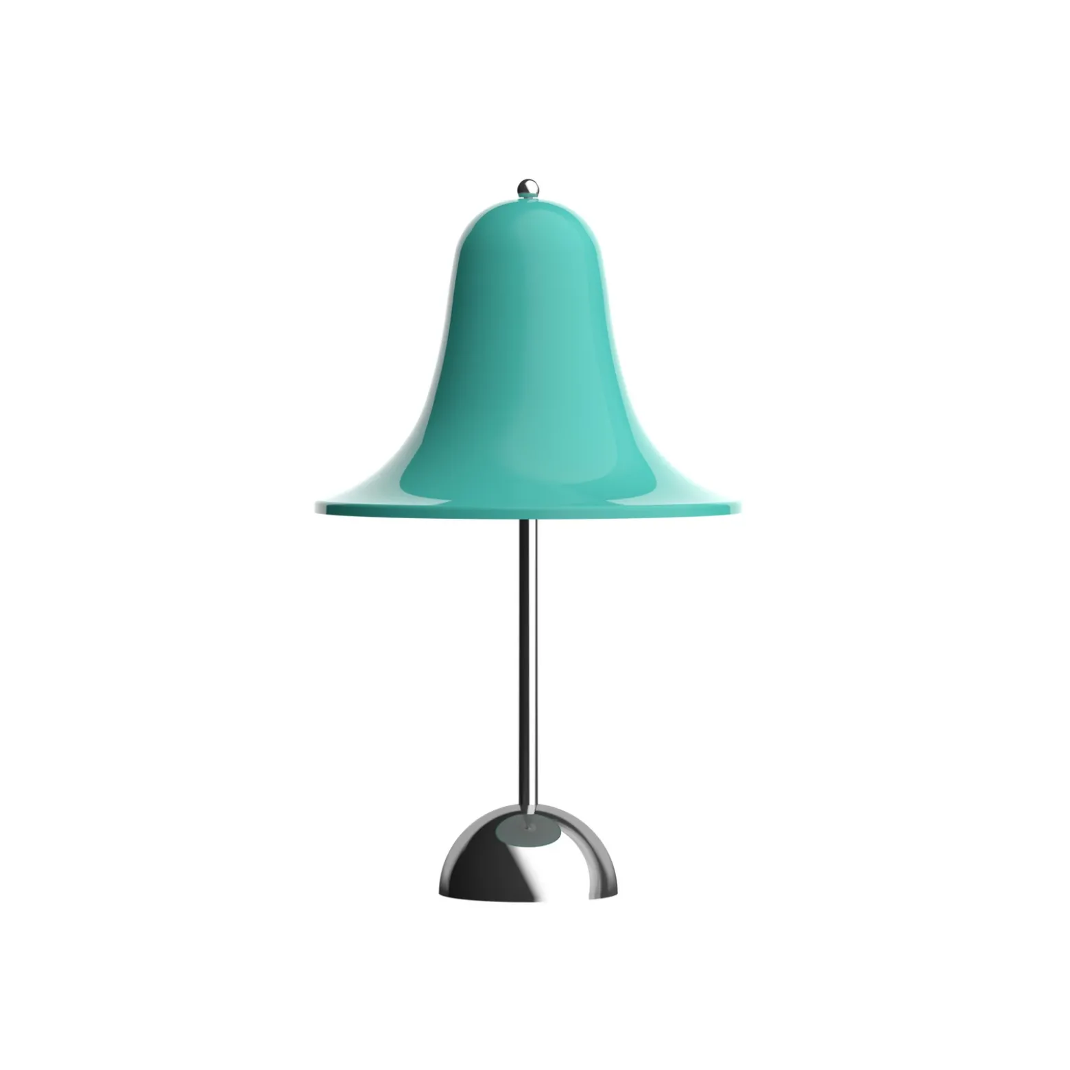 Lámpara de mesa LED recargable VERPAN Pantop, turquesa claro, IP44