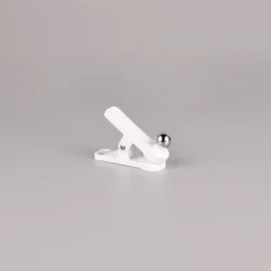 Lámpara de mesa LED recargable Maxima, blanca, altura 41 cm, plástico