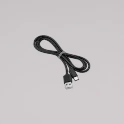 Lámpara de mesa LED recargable Maxima, blanca, altura 41 cm, plástico
