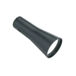 Lámpara de mesa LED recargable Maxi, negra, metal, atenuable, 36 cm