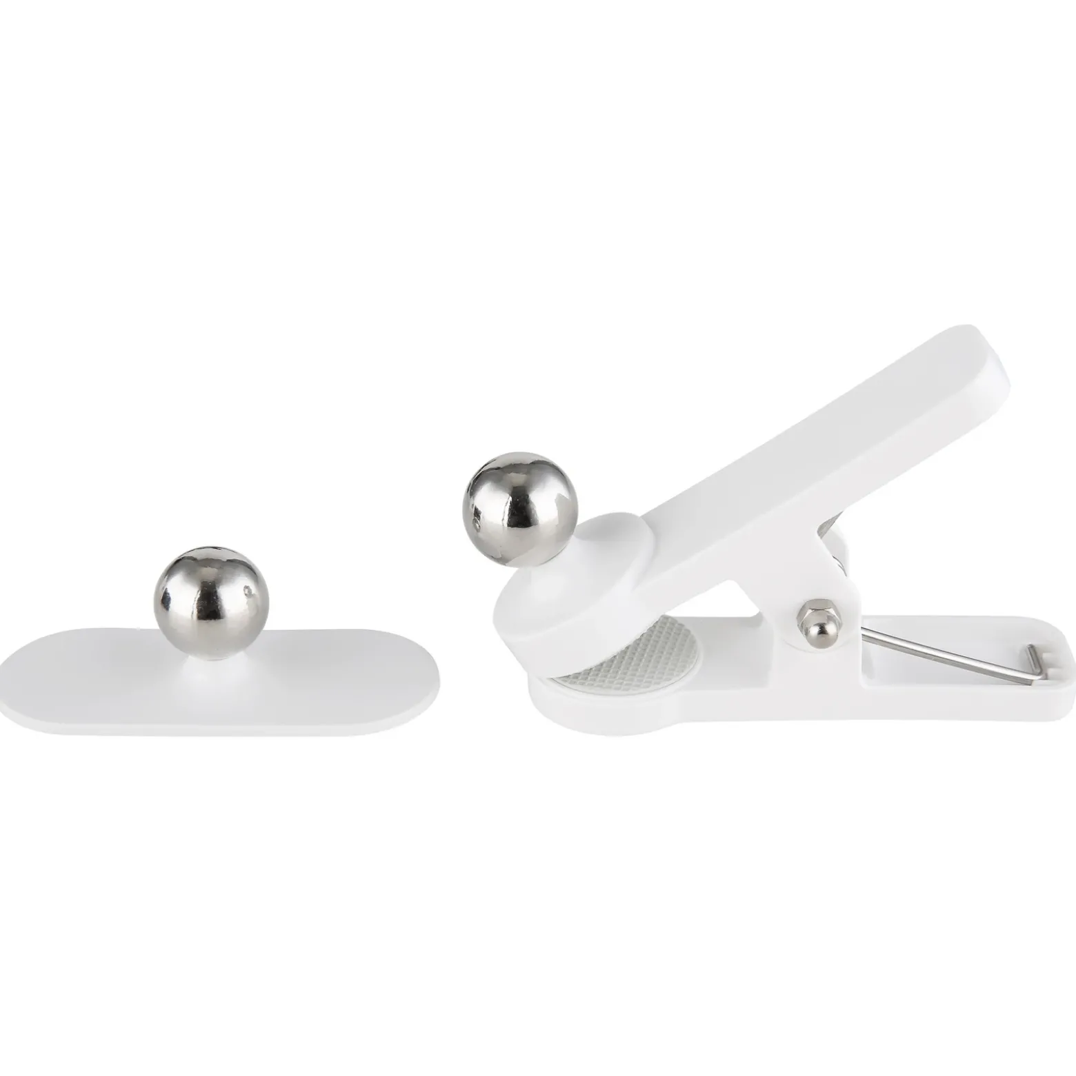 Lámpara de mesa LED recargable Jorje CCT 4 en 1 blanca