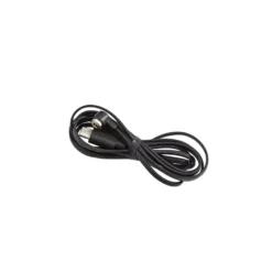 Lámpara de mesa LED recargable Lucande Anoria, cromada/blanca, cristal, IP44,