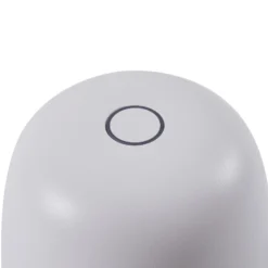 Lámpara de mesa LED recargable Lindby Arietty, blanca, atenuable, IP65